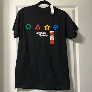 Medium Squid Games short sleeve Tee shirt Black